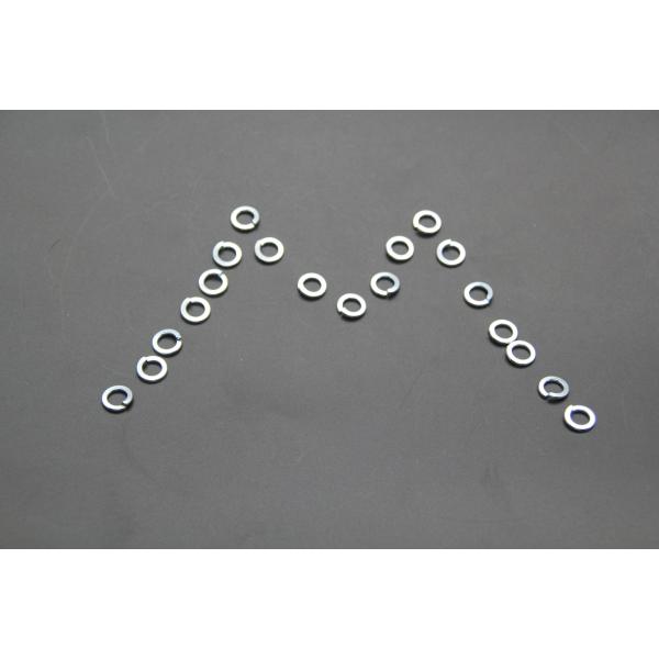 Helical Spring Lock Washer Din 127 ∅6 Type B , Spring Loaded Washer Carbon Steel