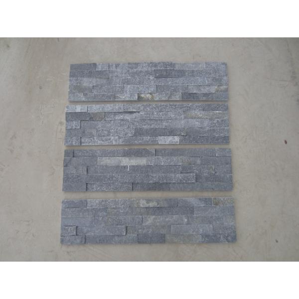 Blue Quartzite Interior Stacked Stone Veneer Wall Panels