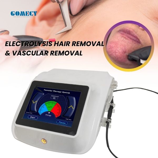 Electrolysis System Permanent Solution Removing  Hair Colors and Vascular Removal Machine