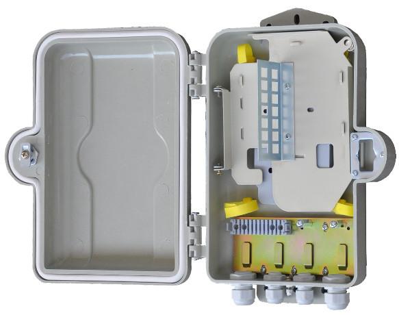 Outdoor Fiber Optic Distribution Cabinet  HSGFKSW-12 Insulation Resistance ≥2×10MΩ 500V