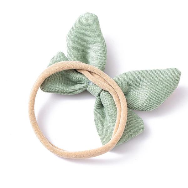 White Pink Swan Headband Baby Bow Hair Band Gift Little  Girl Headbands