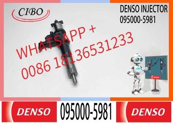 Neutral And New Common Rail Fuel Injector 095000-5981 8-97603099-1 For HI-ON 6WF1 6UZ1 Engine 0950005981 8976030991