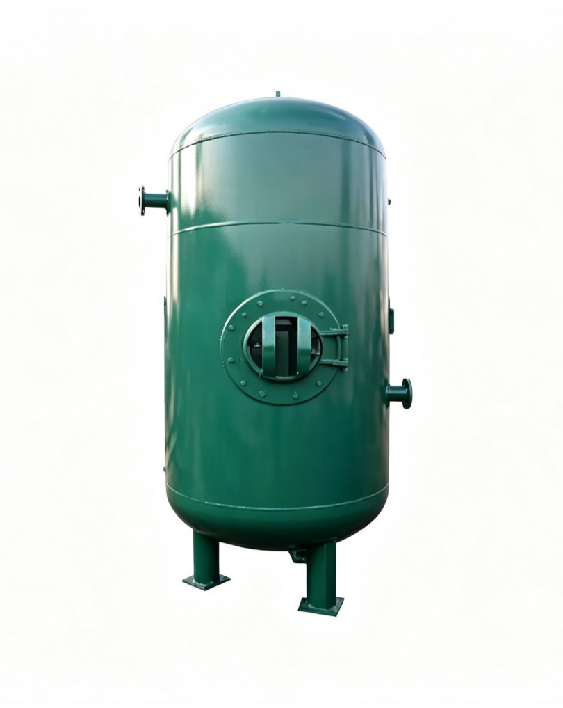 High Efficiency Air Receiver Tank for Industrial Compressed Air Storage Systems