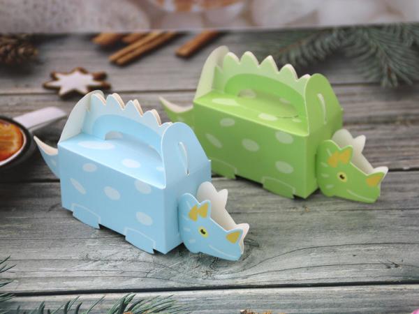 Glossy Lamination Dinosaur Candy Boxes For Baby Shower Chocolate