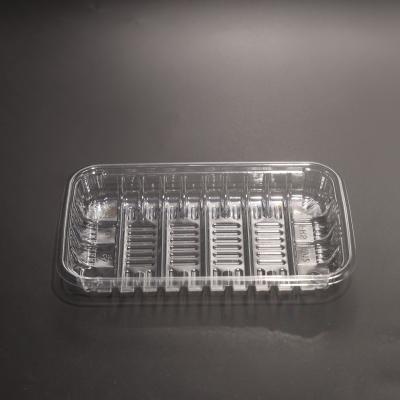 Taça de plástico PET ecológica para alimentação conveniente Servir para embalagens de carne, frutas e vegetais
