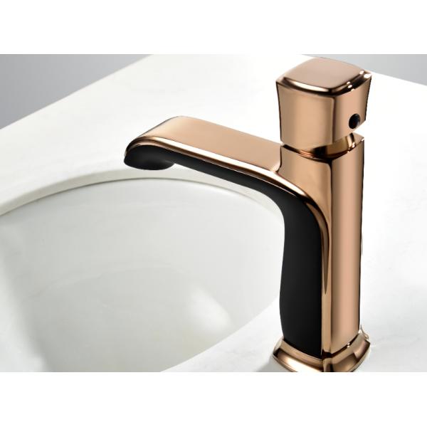 Golden Brass Hotel SUS Brushed Brass Bathroom Faucet