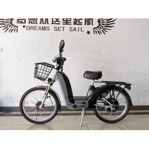 Black Powerful 350W 45km Max Speed With 48V 12Ah Battery Capacity Two Wheel Drive Electric Bike