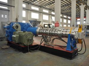 Pin Barrel Cold Feed Rubber Extruder Machine Extrusion Line 1000 - 1500kg/H