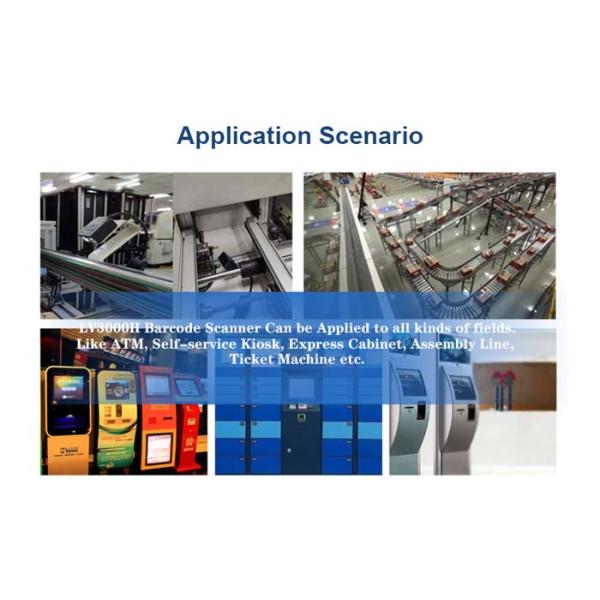 LV3000H High Precision USB Interface 1D 2D Barcode Scanner for ATM with Fast Speed to Scan Aztec