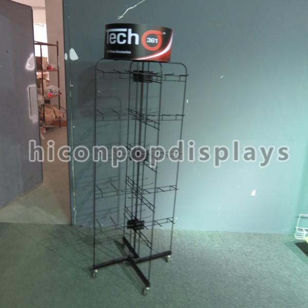 Metal Accessories Display Stands 6mm Wire For Lithium Battery