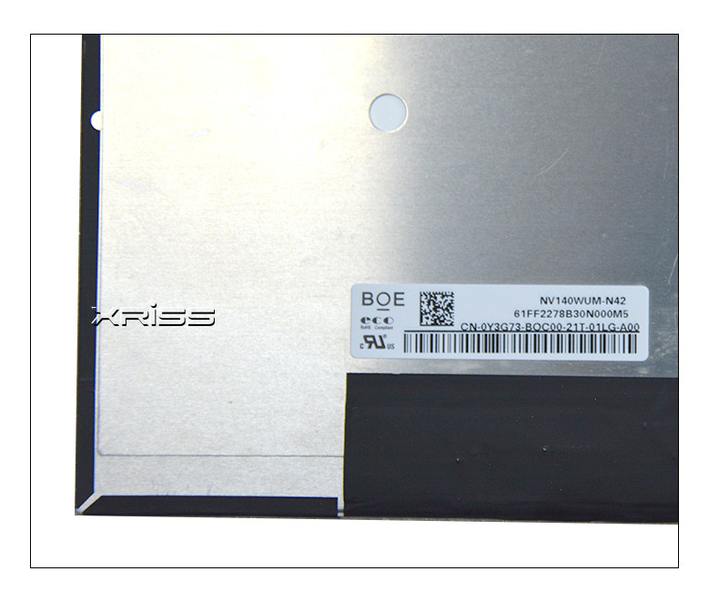 14 дюймовый IPS LCD дисплей ноутбука NV140WUM-N42 FHD Slim PCBA Bent 30pin