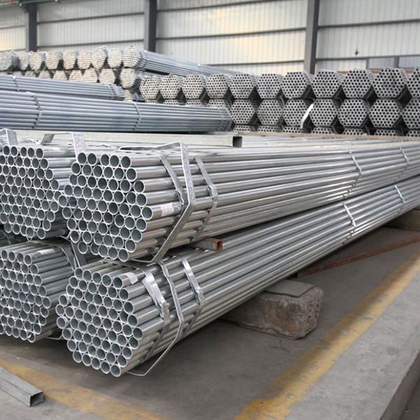 Q195 Q235 Q345 Hot Dip Galvanized Iron Steel Pipe 2-4mm