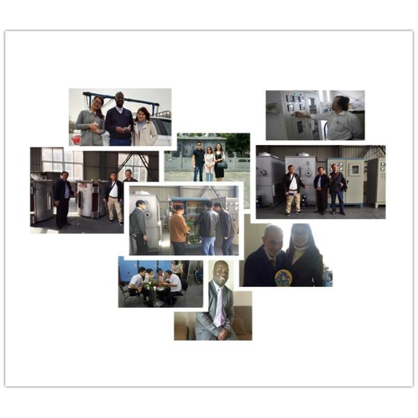 печь нержавеющей стали печи выплавкой 50-200kg металла средней частоты 110kw плавя