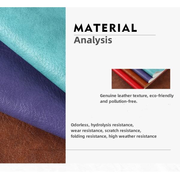 Окрашенная масляная восковая сумочка PU кожа толщина 1,0 мм экологически чистый