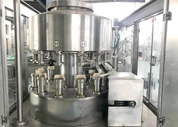 Automatic 12 Heads 6000cph Tin Can Aluminum Beverage Soda Can Filling And Sealing Machine