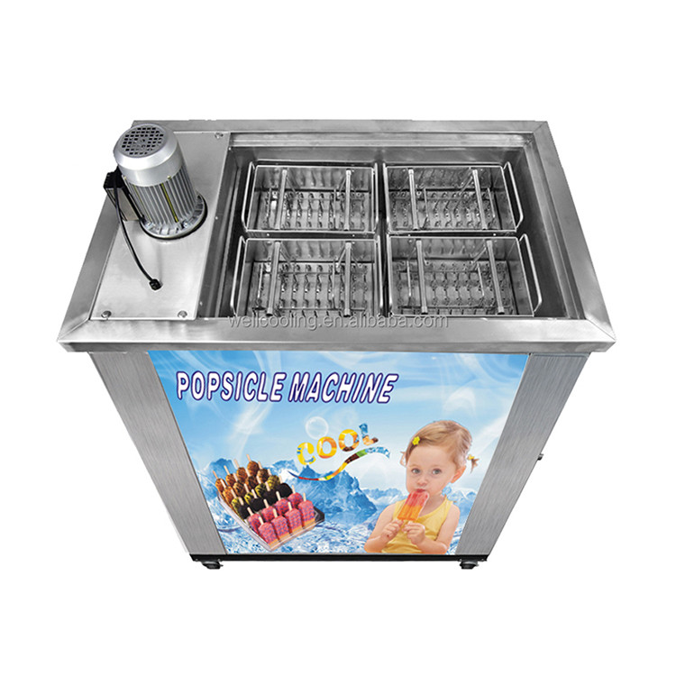 160pcs/day Popsicle Machine for Ice Lolly Commercial Stainless Steel Ice Popsicle Mold Ice Popsicle Making Machine
