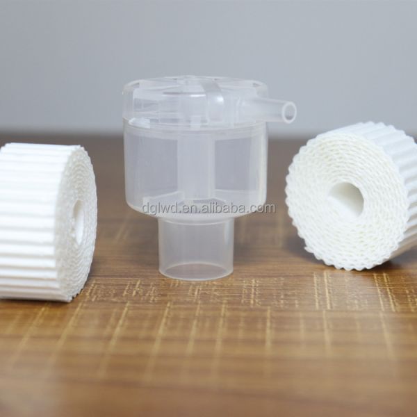Medical Disposable HME Filter Paper with 220% Water Absorption 100% Cotton Pulp and 99.999% Efficiency