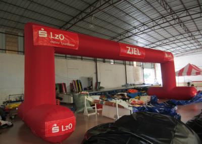 Arco inflável 9,5 x 3,5 m da entrada das atividades comerciais, publicidade inflável gigante externa