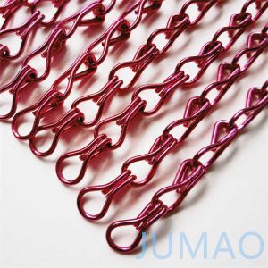 Изогнутый зал Металлическая цепочка с ссылкой на занавески Летучие экраны