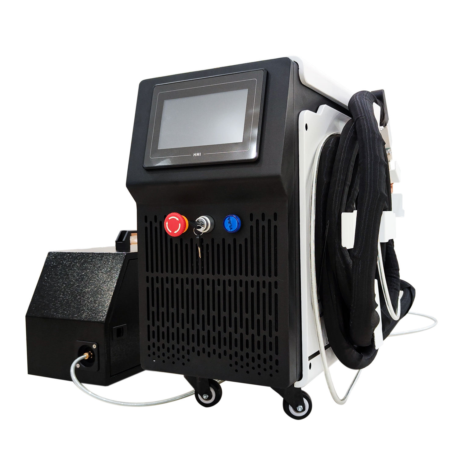 4-in-1 Air-Cooled Handheld Laser Welder Portable Welding + Cutting + Surface Cleaning + Weld Seam Finishing Machine for Metal