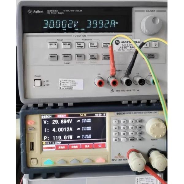 Ряд электропитания DC Agilent E3632A двойной вывел наружу Programmable используемые аппаратуры теста