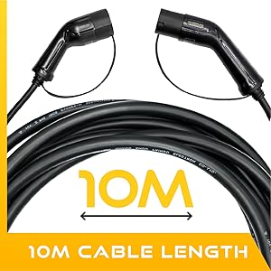 1 / 3 Phase 5m EV Charging Cable 16A 3.5kW 11KW Type 2 To Type 2 Charging Cable