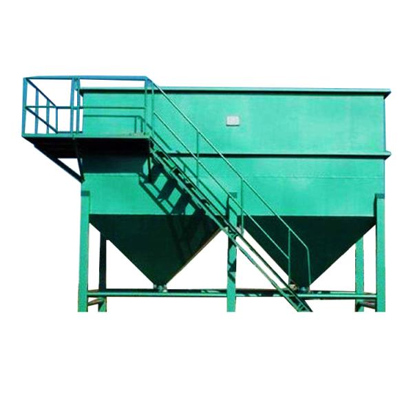 Резервуар для осаждения с вертикальным потоком для очистки сточных вод из углеродистой стали