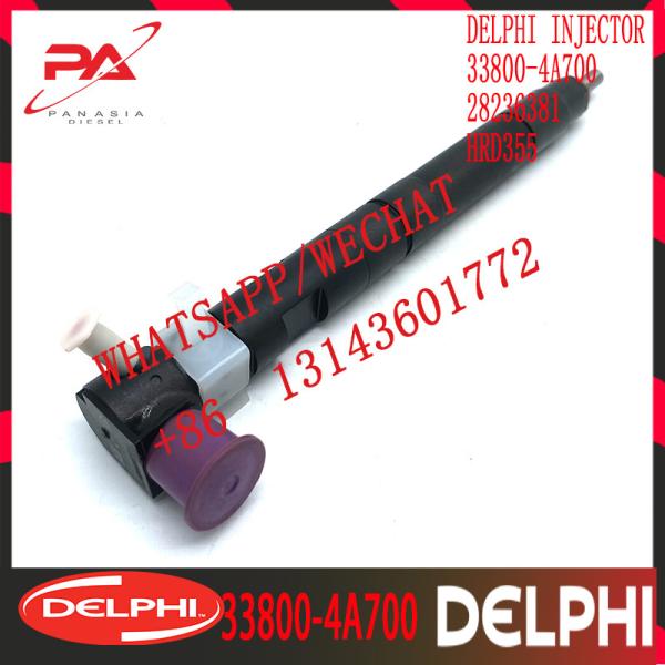 KIA HYUNDAI DELPHI Diesel Fuel Injector 28236381 33800-4A700 HRD355 2.5CRDI