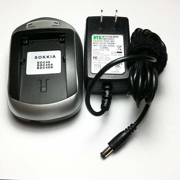 Single / Dual Slots 8.4V Sokkia Battery Charger Cdc68 For Bdc46 Bdc58 Bdc70