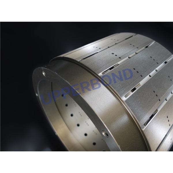 Máquina de fabricación de cigarrillos, tambor de inclinación con orificios de succión