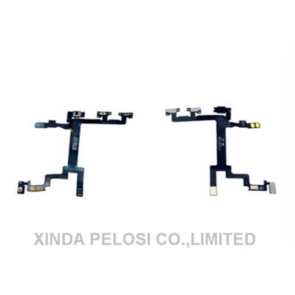 Easy OperationMetal Iphone Flex Cable , Black White Iphone Replacement Parts