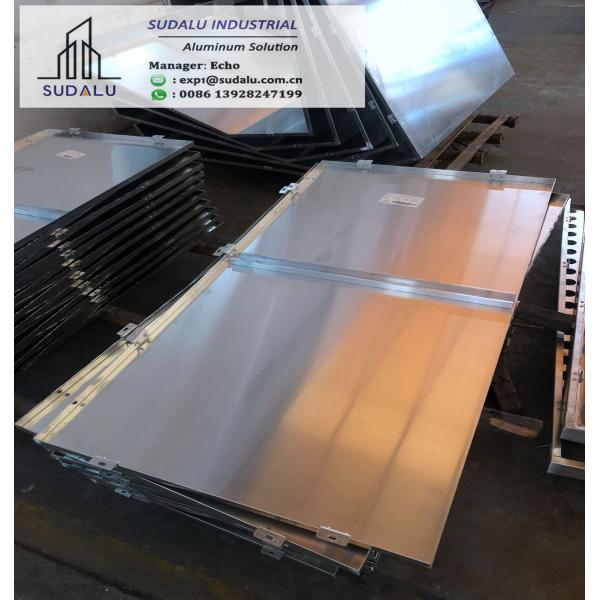 SUDALU Aluminum Solid Panel Powder Coating PDF Coating Aluminum Panel for Facade Cladding