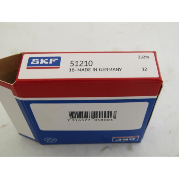 51208 51209 51210 Single Direction Thrust Ball Bearing SKF For Automobile Steering Pin