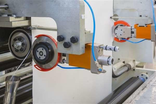 Automatic Paper Coating Machine 380V with 200kg/h Extruder