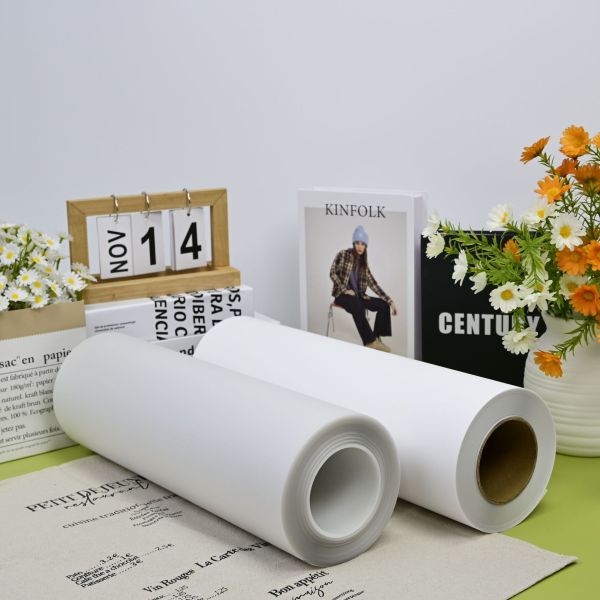 Different Sizes Of Sublimation Roll Film For 3D Vacuum Machine White and Transparent Color