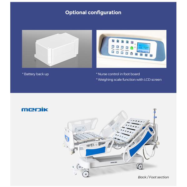 YA-D7-2 Remote Nurse Control X-RAY Electric Hospital Bed For Intensive Care