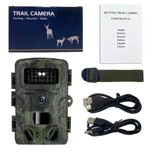 ​3MP-16MP Outdoor Trail Camera Motion Detection Wildlife 1080P 720P
