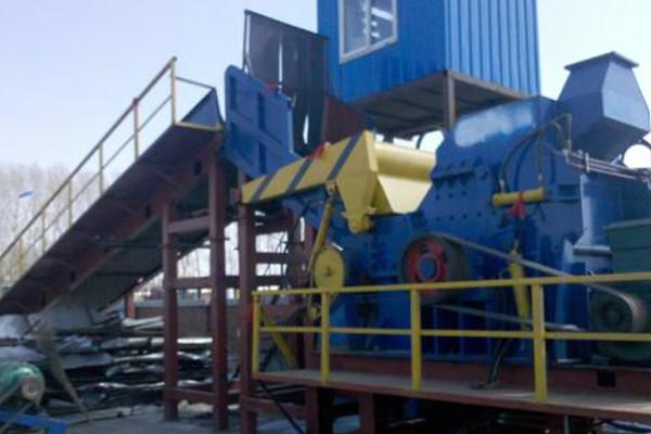 Safety Horizontal Scrap Metal Shredder Auto Shredder Long Service Life