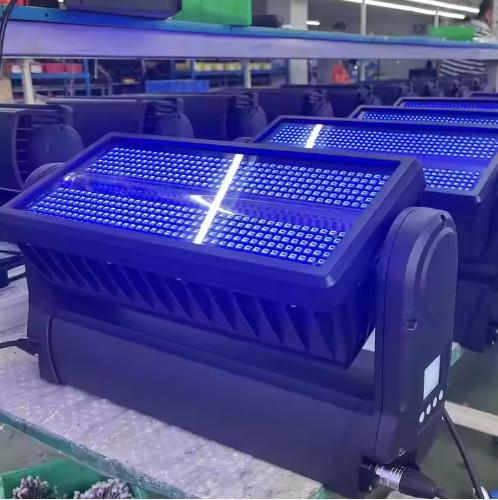1000W LED Strobe Light RGB 3 In 1 DMX512 Black LCD For Bar