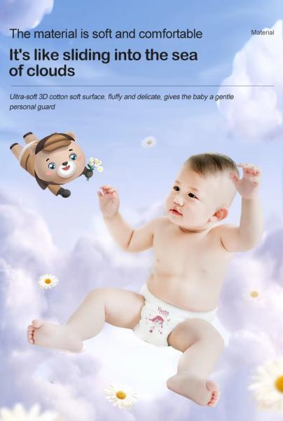Baby Diaper Factory Design your own diapers A grade Baby Pant diaper suppliers