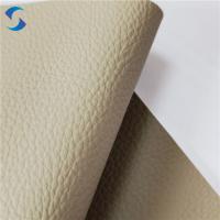 Tissu en cuir synthétique doux et flexible avec 100% de polyester non tissé