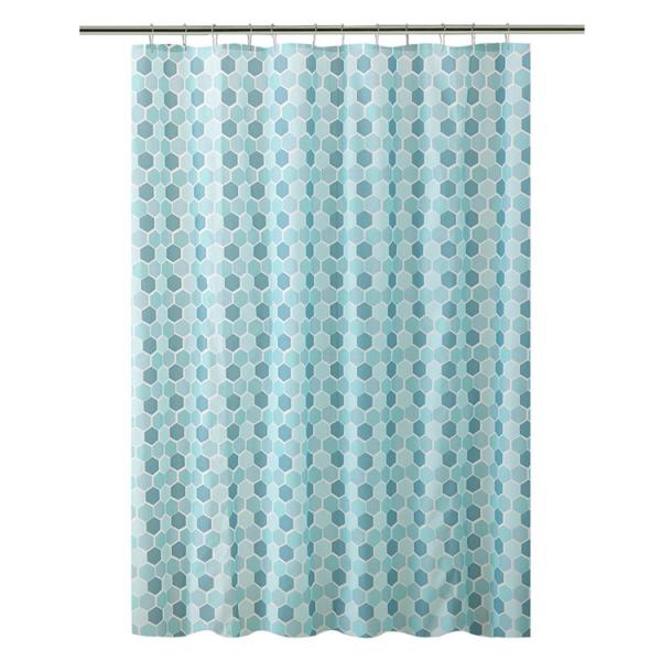 PVC Free PEVA Stylish Waterproof Shower Curtain For Personal Apartment