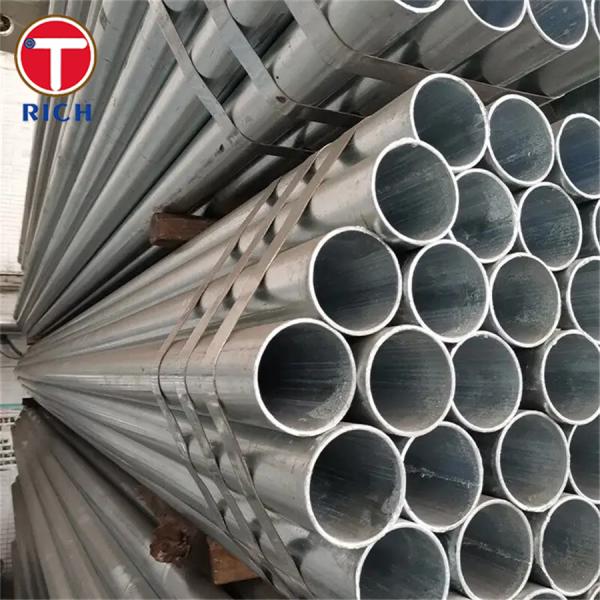 JIS G3452 SGP Carbon Steel Welded Pipe Hot Dip Galvanized Steel Pipe For Ordinary Piping