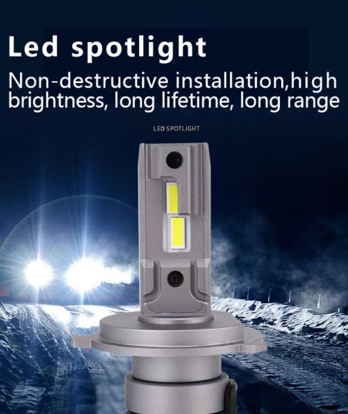 S5 LED Car Headlight Bulbs H11 H4 H7 9005 HB3 9006 HB4 H13 9004 9007 DRLs H1 880 H3 Fog Light