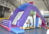 Glissière gonflable commerciale d'enfants imperméables énormes pour la location de piscine
