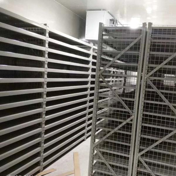 Estantes de acero sin tornillos con revestimiento en polvo personalizable Material metálico