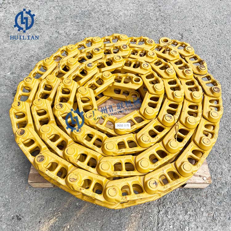Zaxis ZX250 EX300 EX330 EX350 ZX270 ZX280 ZX300 ZX330 Track Link Excavator Track Chain and Shoe for Excavator Roller Idler Adjuster
