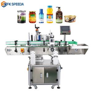 Máquina automática de rotulagem de garrafas redondas de 1935 mm para latas de
