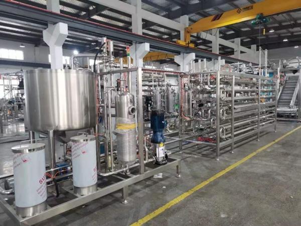 Tubular SUS304 High Temperature Sterilizer For Milk
