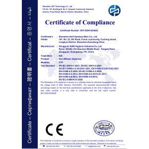 Dongguan KWS Hygiene Industrial  Co.,Ltd Сертификации